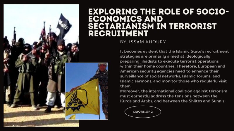 Exploring the Role of Socio-economics and Sectarianism in Terrorist Recruitment
